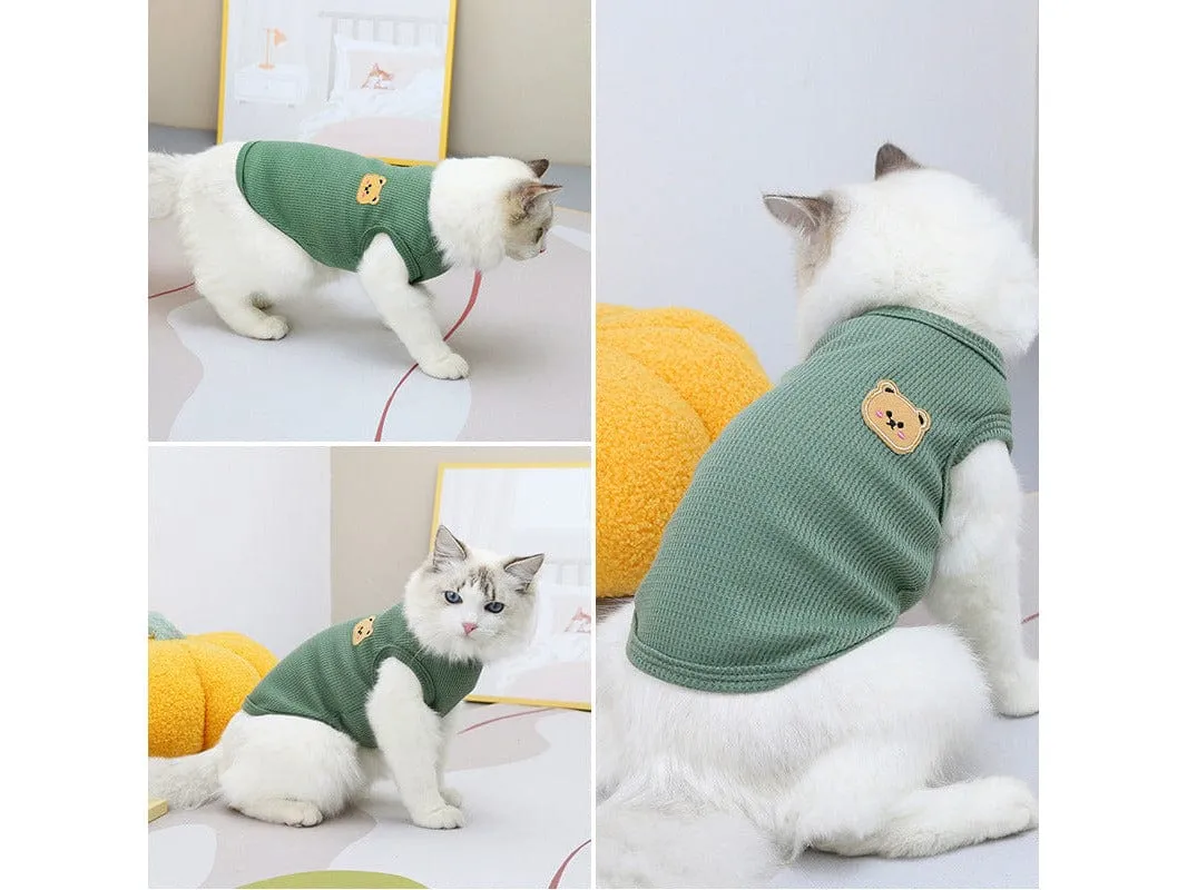 Cat Clothes Green