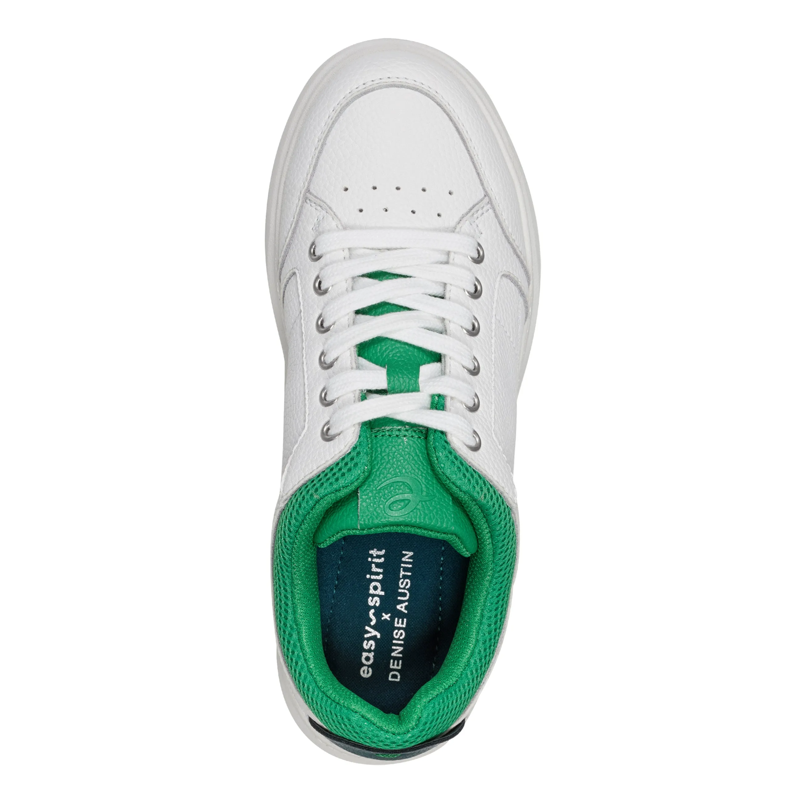 Easy Spirit x Denise Austin Dilli Lace-up Court Sneakers