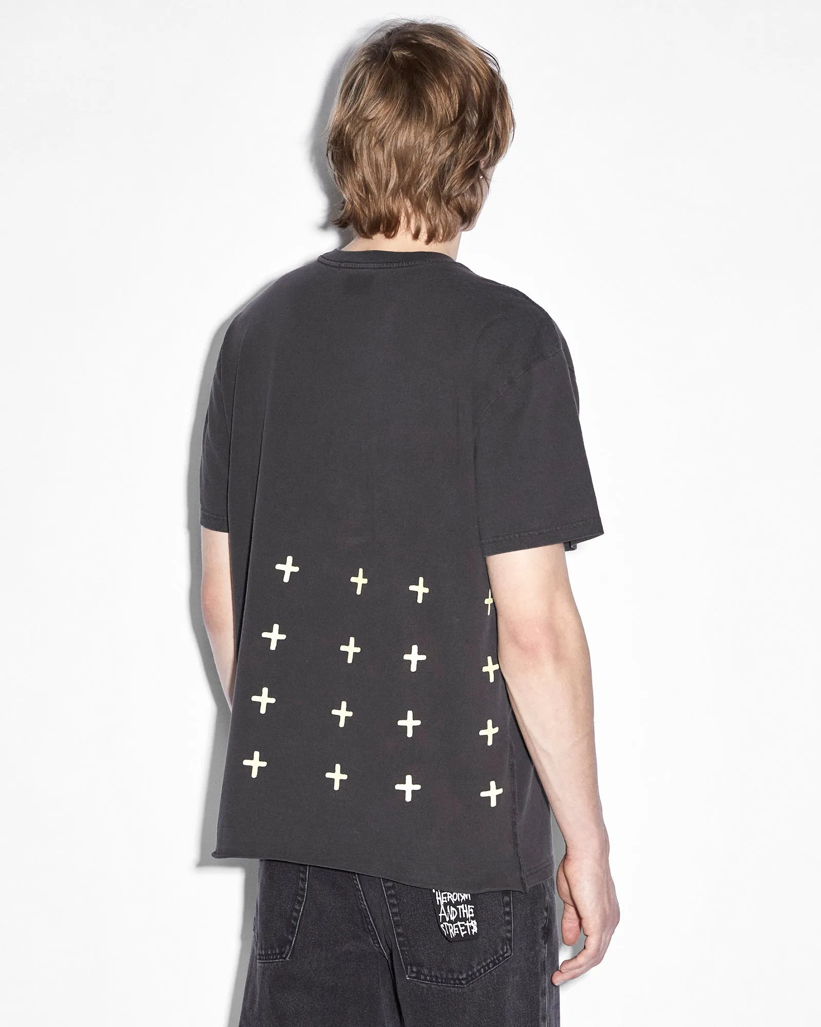 FLIGHT BIGGIE SS TEE FADED BLACK
