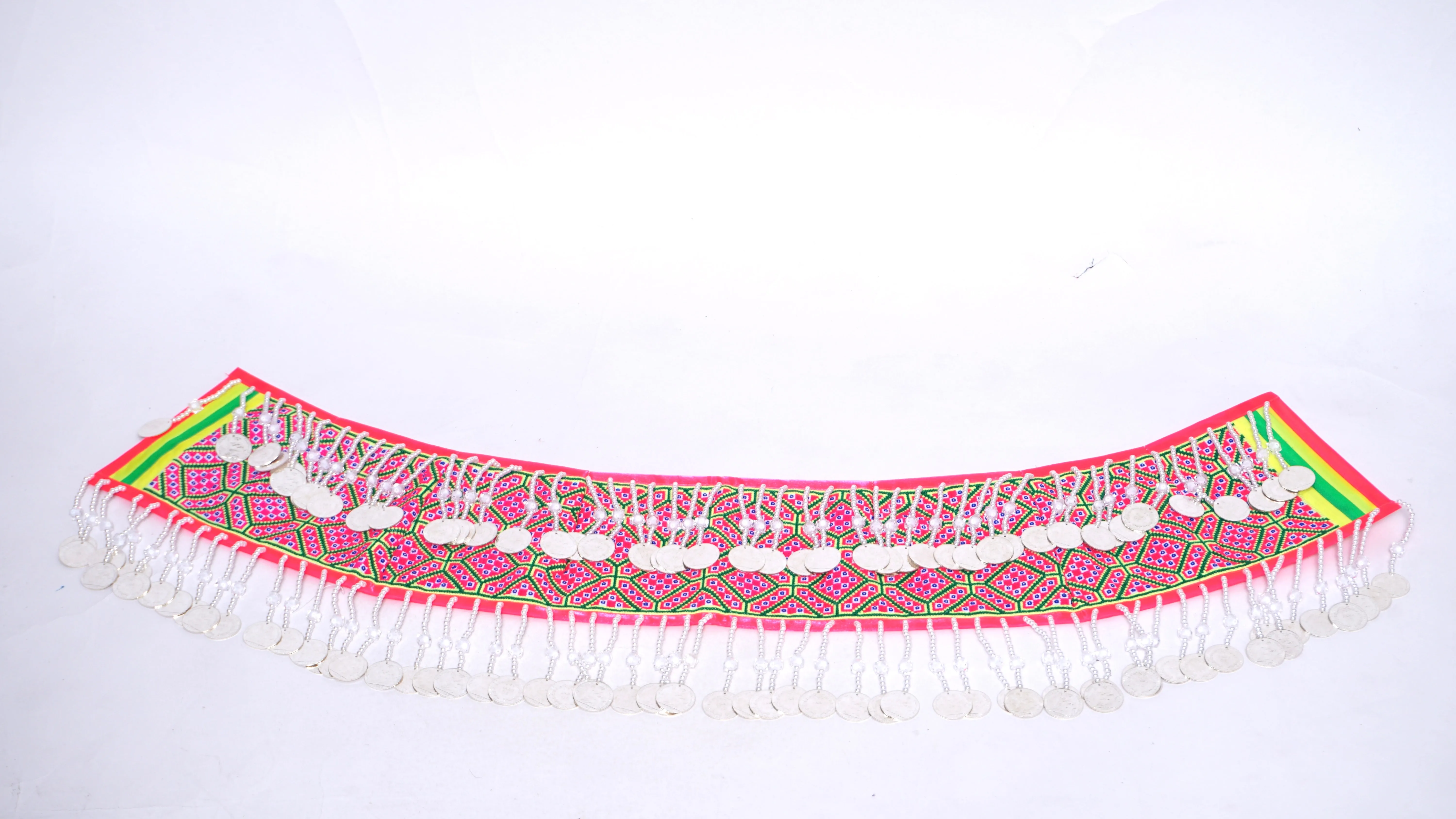 Optimized Title: Handcrafted Hmong Leeg Hlab - Artisan Decorative Wall Hanging with Intricate Patterns