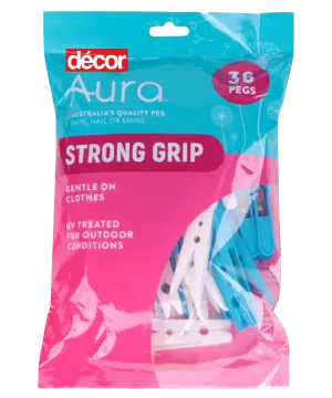 Pegs Strong Grip, 36 pk