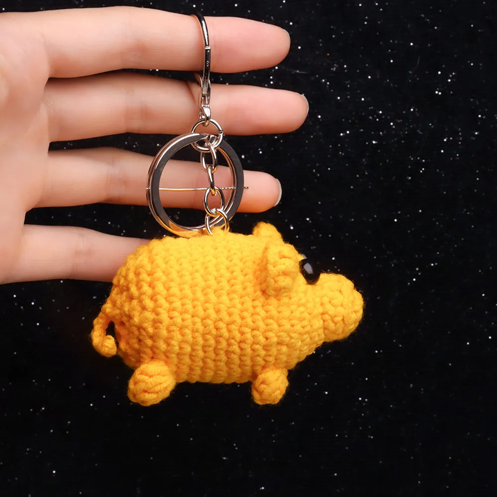 🐖Piggy Crochet Keychain