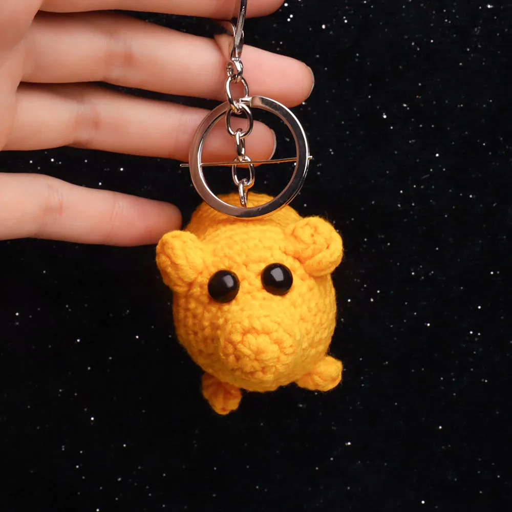 🐖Piggy Crochet Keychain