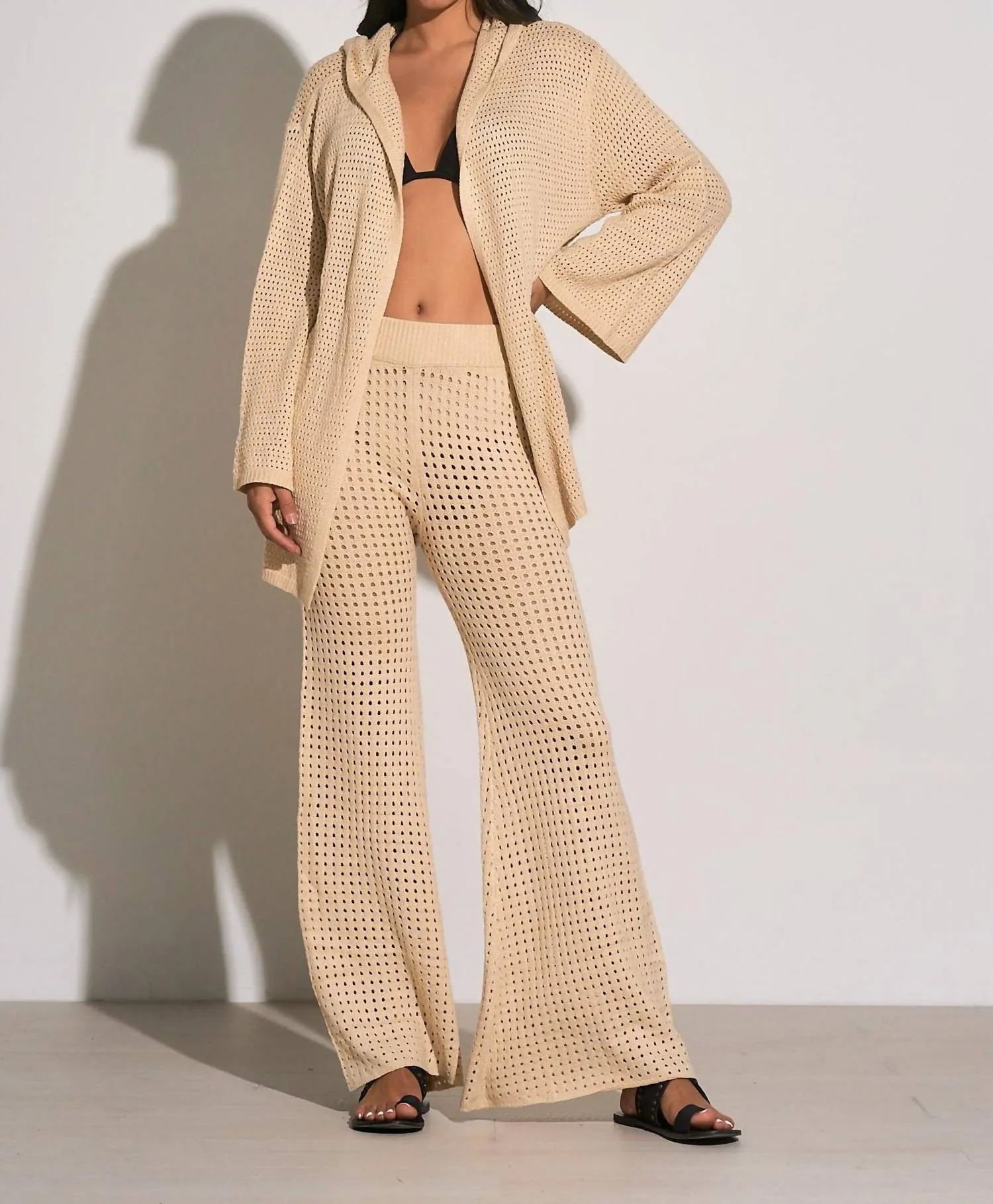 "che" Crochet Pant In Natural